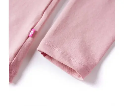 Pikkade Varrukatega Lastesärk, Heleroosa, 128