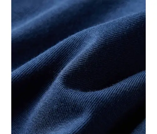 Bērnu Krekls Ar Garām Piedurknēm, Tumši Zils, 128