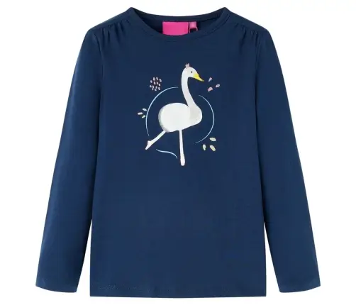 Pikkade Varrukatega Lastesärk, Tumesinine, 140