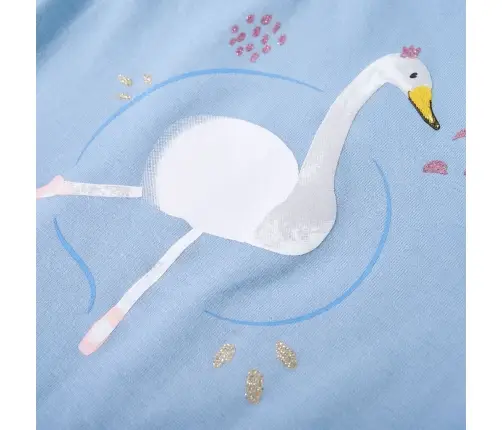 Vaikiški Marškinėliai Ilgomis Rankovėmis, Šviesiai Mėlyni, 116 Dydžio