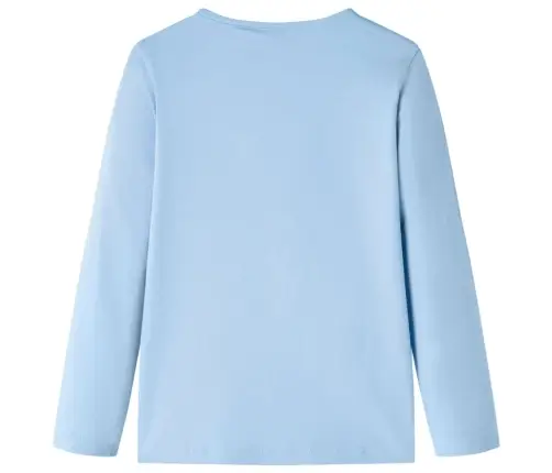 Vaikiški Marškinėliai Ilgomis Rankovėmis, Šviesiai Mėlyni, 128 Dydžio