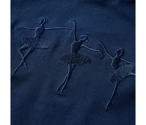 Pikkade Varrukatega Lastesärk, Triibuline, Tumesinine, 92