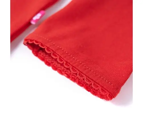 Bērnu Krekls Ar Garām Piedurknēm, Sarkans, 116