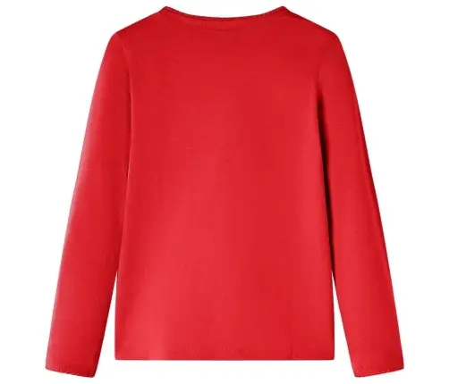 Bērnu Krekls Ar Garām Piedurknēm, Sarkans, 128