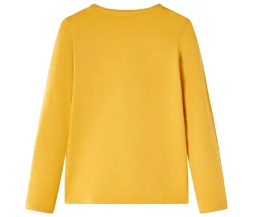 Pikkade Varrukatega Lastesärk, Tume Ooker, 104