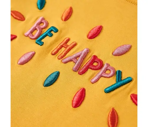 Pikkade Varrukatega Lastesärk, Tume Ooker, 116