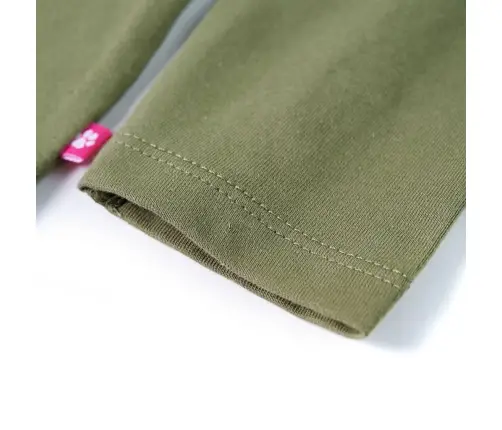 Bērnu Krekls Ar Garām Piedurknēm, Haki, 92