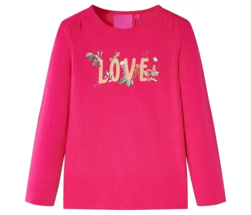 Pikkade Varrukatega Lastesärk, Erkroosa, 116