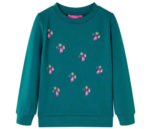 Bērnu Džemperis, Tumši Zaļš, 92