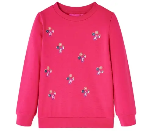 Bērnu Džemperis, Spilgti Rozā, 128