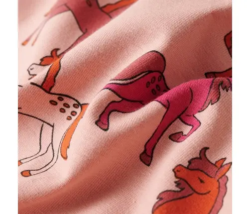 Bērnu Pidžama Ar Garām Piedurknēm, Gaiši Rozā, 92