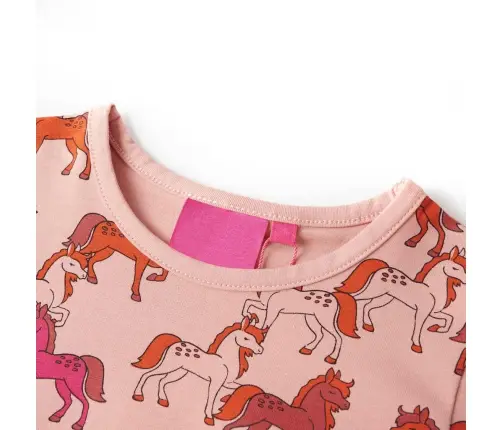 Bērnu Pidžama Ar Garām Piedurknēm, Gaiši Rozā, 92