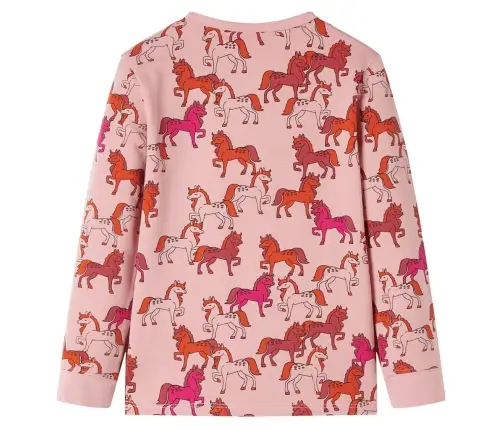 Bērnu Pidžama Ar Garām Piedurknēm, Gaiši Rozā, 104