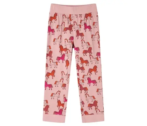 Bērnu Pidžama Ar Garām Piedurknēm, Gaiši Rozā, 104