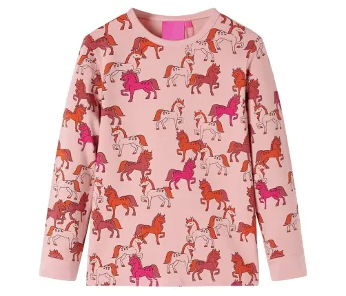 Bērnu Pidžama Ar Garām Piedurknēm, Gaiši Rozā, 116