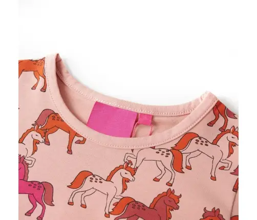 Bērnu Pidžama Ar Garām Piedurknēm, Gaiši Rozā, 116