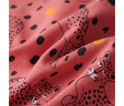 Vaikiška Pižama Ilgomis Rankovėmis, Sendinta Rožinė, 116 Dydžio