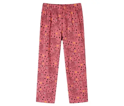 Vaikiška Pižama Ilgomis Rankovėmis, Sendinta Rožinė, 116 Dydžio