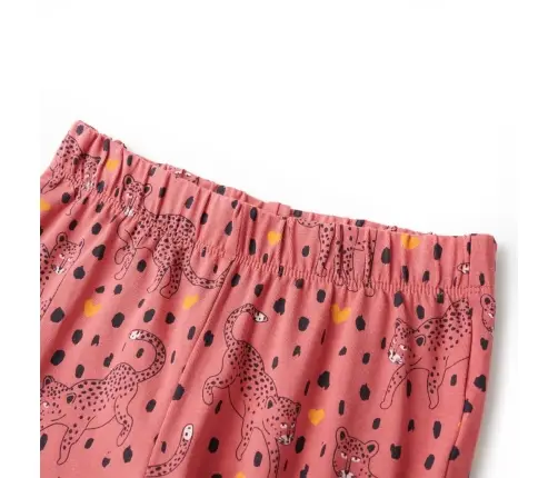 Vaikiška Pižama Ilgomis Rankovėmis, Sendinta Rožinė, 116 Dydžio