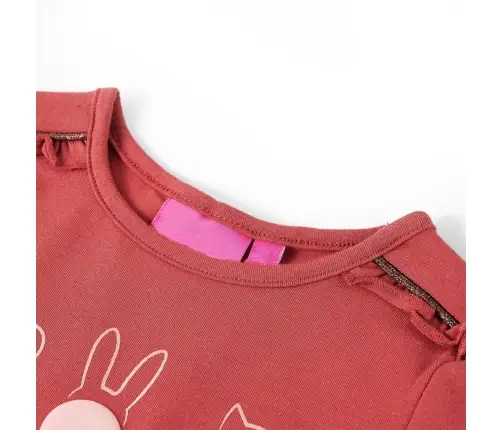 Bērnu Krekls Ar Garām Piedurknēm, Rozā, 104