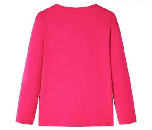 Bērnu Krekls Ar Garām Piedurknēm, Koši Rozā, 116