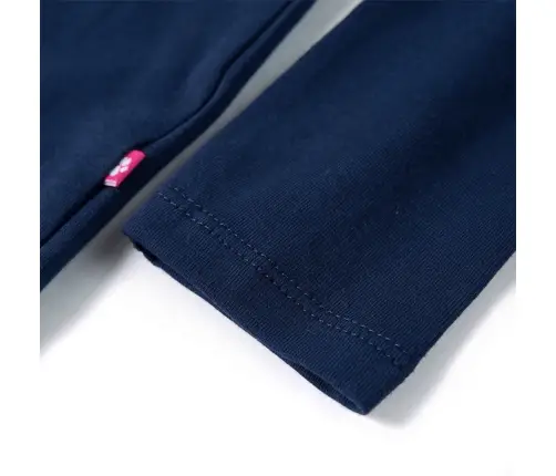 Bērnu Krekls Ar Garām Piedurknēm, Tumši Zils, 104