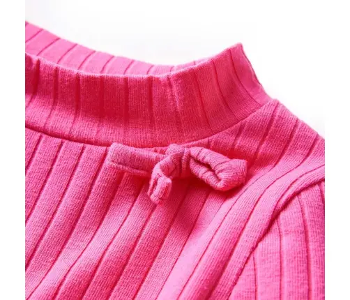 Vaikiški Marškinėliai Ilgomis Rankovėmis, Rožiniai, Juostų Rašto