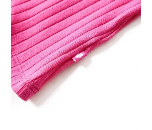 Vaikiški Marškinėliai Ilgomis Rankovėmis, Rožiniai, Juostų Rašto