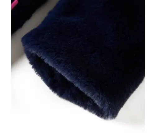 Kunstkarusnahast Lastemantel, Tumesinine, 104