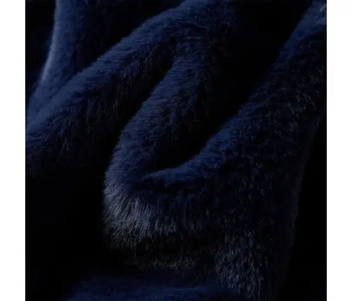 Kunstkarusnahast Lastemantel, Tumesinine, 116