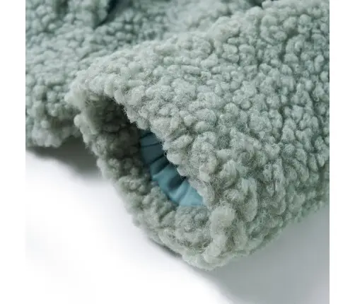 Vaikiška Striukė Su Gobtuvu, Mėtinė, Dirbtinis Kailis, 104 Dydžio