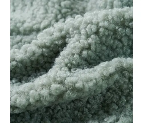 Vaikiška Striukė Su Gobtuvu, Mėtinė, Dirbtinis Kailis, 116 Dydžio