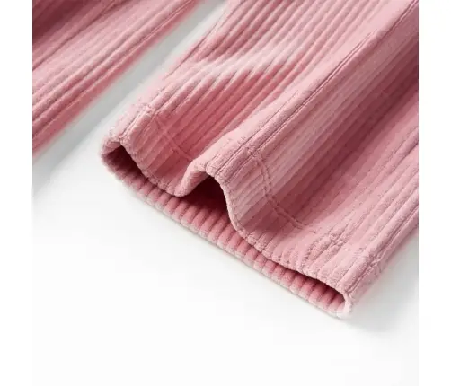 Vaikiškos Kelnės, Šviesiai Rožinės Spalvos, Velvetas, 128 Dydžio