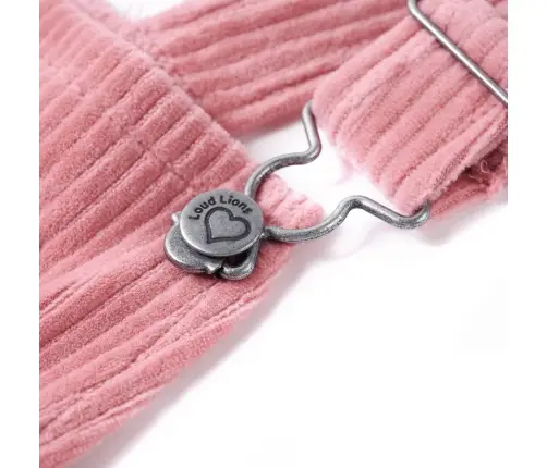 Laste Traksidega Kleit, Velvet, Heleroosa, 104