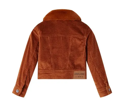 Vaikiška Striukė, Smėlio Spalvos, Velvetas, 92 Dydžio