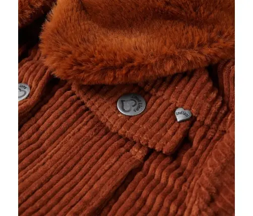 Vaikiška Striukė, Smėlio Spalvos, Velvetas, 92 Dydžio