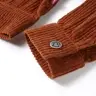 Vaikiška Striukė, Smėlio Spalvos, Velvetas, 92 Dydžio