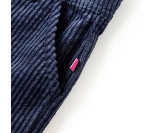 Vaikiškos Kelnės, Tamsiai Mėlynos Spalvos, Velvetas, 116 Dydžio