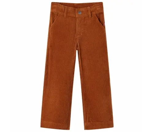 Bērnu Bikses, Konjaka Krāsā, Velvets, 104