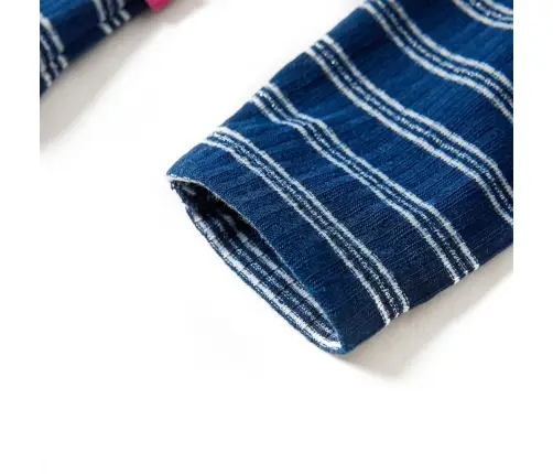 Bērnu Krekls Ar Garām Piedurknēm, Tumši Zils, 128