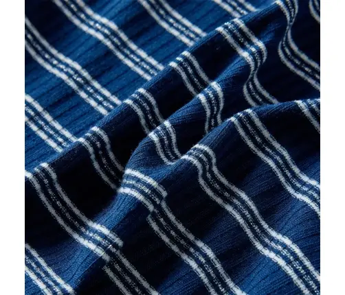 Bērnu Krekls Ar Garām Piedurknēm, Tumši Zils, 128