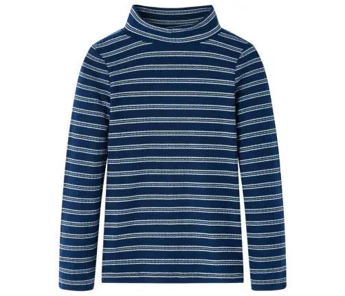 Vaikiški Marškinėliai Ilgomis Rankovėmis, Tamsiai Mėlyni, 140 Dydžio