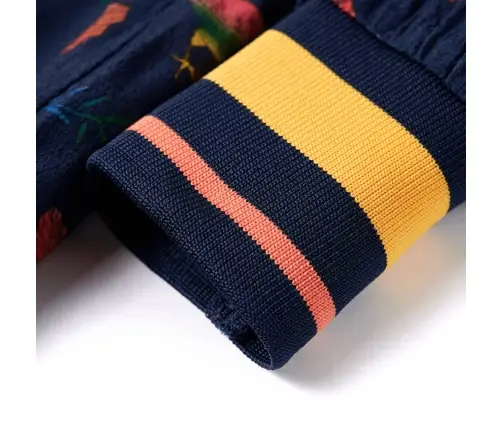 Bērnu Kleita Ar Garām Piedurknēm, Tumši Zila, 116