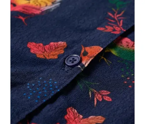 Bērnu Kleita Ar Garām Piedurknēm, Tumši Zila, 128