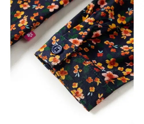 Bērnu Krekls Ar Apkakli, Tumši Zils, 128