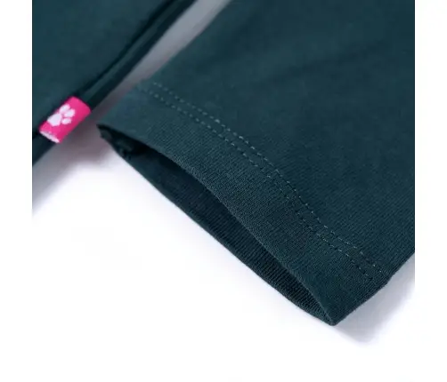 Vaikiški Marškinėliai Ilgomis Rankovėmis, Tamsiai Žali, 104 Dydžio