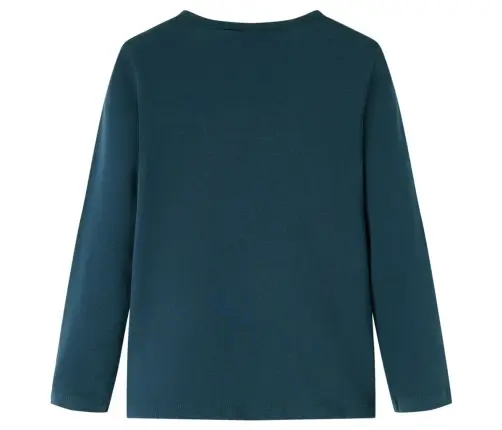 Bērnu Krekls Ar Garām Piedurknēm, Tumši Zaļš, 92