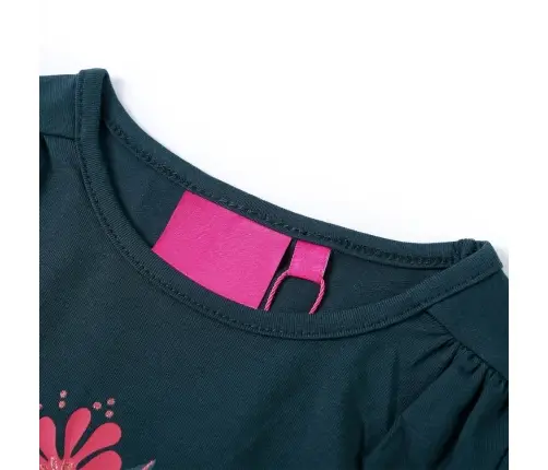 Pikkade Varrukatega Lastesärk, Tumeroheline, 116