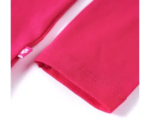 Vaikiški Marškinėliai Ilgomis Rankovėmis, Ryškiai Rožiniai, 104 Dydžio