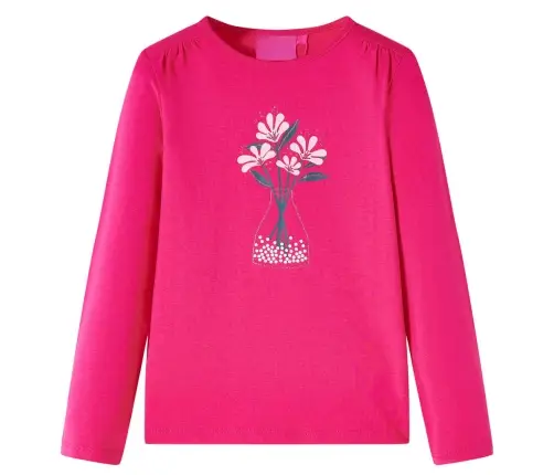 Pikkade Varrukatega Lastesärk, Erkroosa, 116